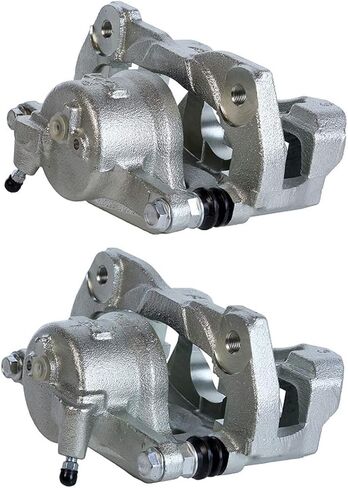 AutoShack Front Brake Calipers Set of Assembly with Bracket Replacement for Pontiac Vibe 2009-2014 Toyota Matrix 2009-2019 Corolla 2008-2014 Scion xD FWD Driver and Passenger Side BC30218PR in Saudi Arabia