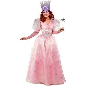 Rubies The Wizard of Oz: Glinda Costume for Adults, Women's Large in Saudi Arabia