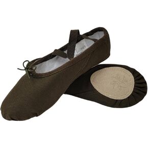 Ballet Shoes for Women, Men & Children, Durable Cotton Canvas, Adjustable Width, Split Sole, 6 Skin Tone Shades in Saudi Arabia
