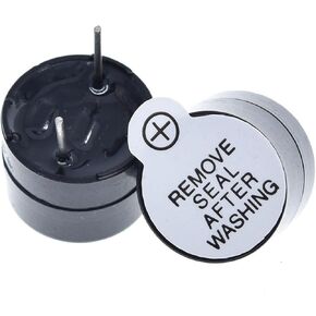 10pcs 12v Active Buzzer Magnetic Long Continous Beep Tone Alarm Ringer 12mm MINI Active Piezo Buzzers DIY Kit in Saudi Arabia