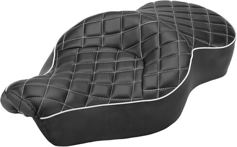 Motorcycle 2-Up Driver Passenger Seat Cushion Pad Leather Seat Replacement for Harley Davidson Sportster XL 883 1200 48 72 2004-2021 in Saudi Arabia