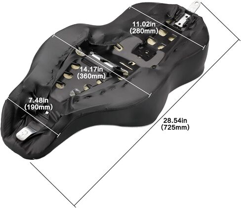 Motorcycle 2-Up Driver Passenger Seat Cushion Pad Leather Seat Replacement for Harley Davidson Sportster XL 883 1200 48 72 2004-2021 in Saudi Arabia