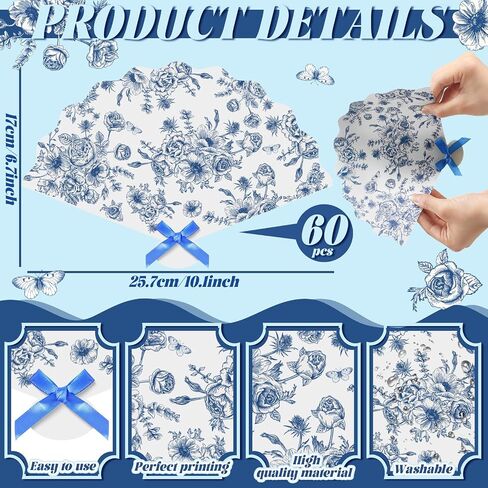 60 Pcs Capri Plastic Hand Fans with Bow Bulk Wedding Favor Fans for Guests Gifts Plastic Capri Lemon Handheld Decorations for Mediterranean Bridal Shower Bridesmaid Party in Saudi Arabia