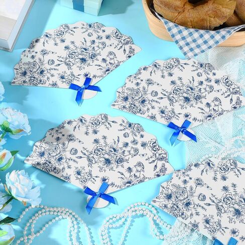 60 Pcs Capri Plastic Hand Fans with Bow Bulk Wedding Favor Fans for Guests Gifts Plastic Capri Lemon Handheld Decorations for Mediterranean Bridal Shower Bridesmaid Party in Saudi Arabia