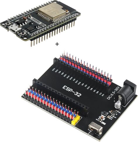 ESP32 Expansion Board, ESP32-IO Sensor Expansion Shield for DIYmall ESP32-WROOM-32 ESP32 Development Board in Saudi Arabia
