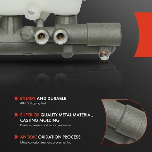 A-Premium Brake Master Cylinder مع خزان ومستشعر متوافق مع مركبات لكزس-GS300 1996-1997 ، SC300 1992-2000 ، SC400 1992-2000 in Saudi Arabia