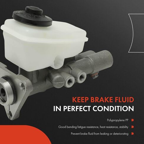 A-Premium Brake Master Cylinder مع خزان ومستشعر متوافق مع مركبات لكزس-GS300 1996-1997 ، SC300 1992-2000 ، SC400 1992-2000 in Saudi Arabia