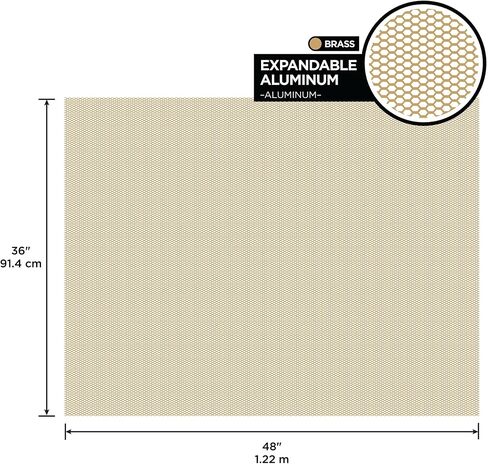 M-D Building Products 57406 3-Feet by 4-Feet EM-2 Expanded Aluminum in Kuwait
