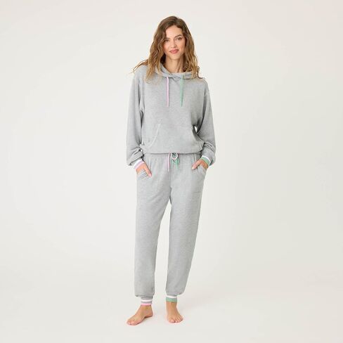 PJ Salvage Women's Peachy Party Courtside Hoodie in Saudi Arabia