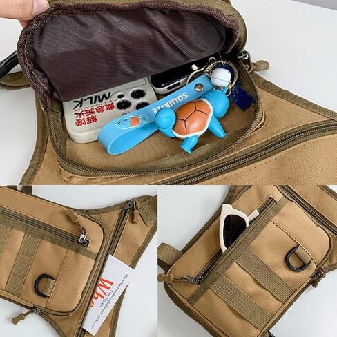 Nylon Drop Leg Bag Motorcycle Bike Thigh Bag Military Tactical Ride Cross Crossbody Pack Cycling Hiking Waist Pouch Digital Camouflage in Saudi Arabia