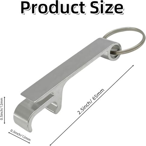 50 Pack Metal Bottle Opener Keychain Bulk, Portable Beer and Soda Opener (Purple) in Kuwait
