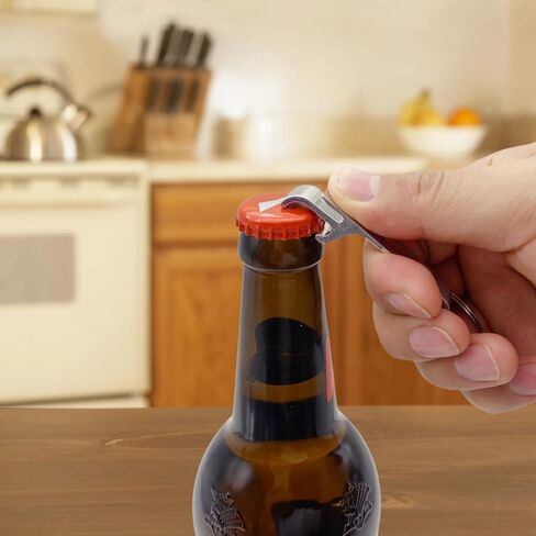 50 Pack Metal Bottle Opener Keychain Bulk, Portable Beer and Soda Opener (Purple) in Kuwait