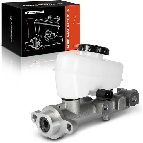 A-Premium Brake Master Cylinder مع خزان وقبعة متوافقة مع مركبات فورد ولينكولن وميركوري- كراون فيكتوريا ، سيارات تاون ، جراند ماركيز ، مارودر- يحل محل 1W1Z2140AA in Kuwait