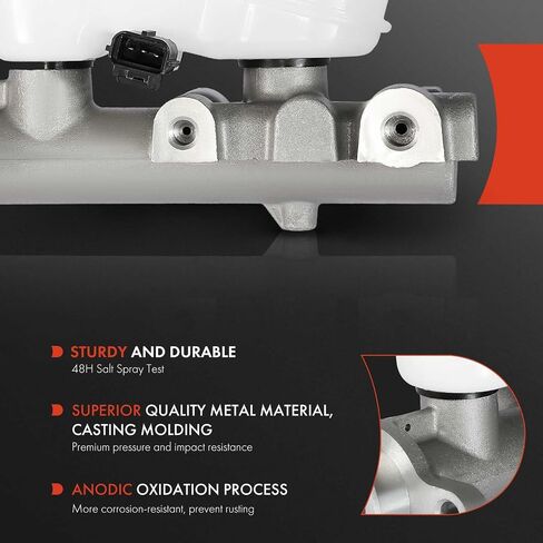 A-Premium Brake Master Cylinder مع خزان وقبعة متوافقة مع مركبات فورد ولينكولن وميركوري- كراون فيكتوريا ، سيارات تاون ، جراند ماركيز ، مارودر- يحل محل 1W1Z2140AA in Kuwait