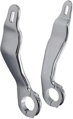 Chrome Fairing Support Bracket Mount Kit Array Aluminium Array لـ CVO 2018-2022 للفترة 2014-2022 in Saudi Arabia