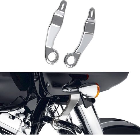 Chrome Fairing Support Bracket Mount Kit Array Aluminium Array لـ CVO 2018-2022 للفترة 2014-2022 in Saudi Arabia