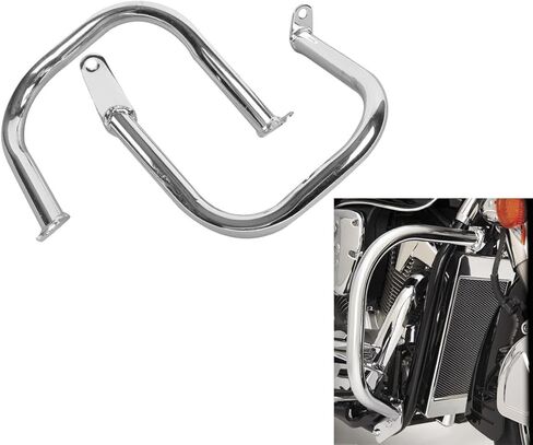 Engine Guard Highway Crash Bar Fits Vstar Dragstar 400 XVS (2) (GB Cold Drawn Steel),Ships from USA in Saudi Arabia