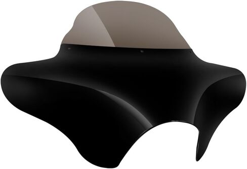 Batwing Fairing Windshield for Valkyrie 1500 for Shadow Ace 1100 for Shadow Ace 750 for Shadow Saber 1100 for V Star 1100 for V Star 650 Heritage Road US -(Black) -(ABS Plastic) in Saudi Arabia