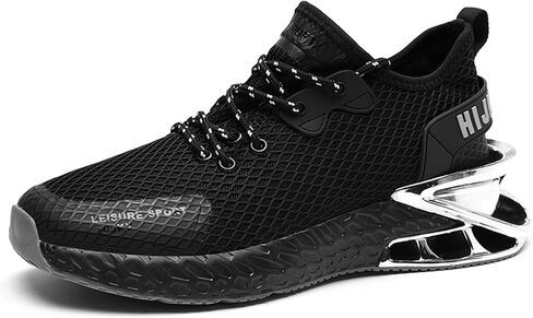 Men's Fashion Sneakers Mesh Breathable Casual Walking Non-Slip Lightweight Running Shoes Street Personalized Casual Sneakers Outdoor Walking Travel Shoes in Saudi Arabia