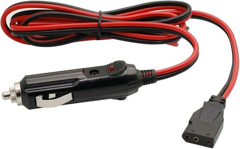 3Pin CB Radio Power Cord Cable with Stripped Ends 4.9Ft 15A Fused Power Cable for CB Ham Radios in Kuwait