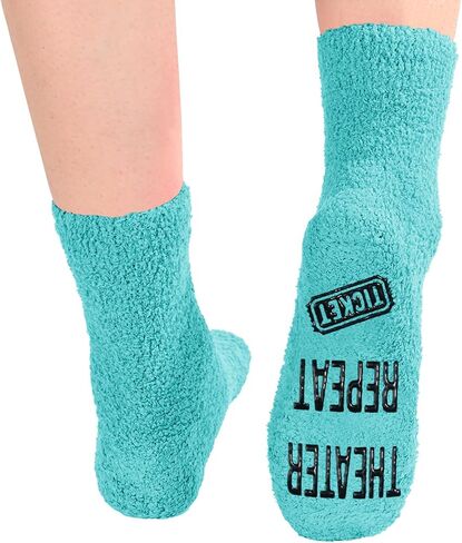HAPPYPOP Horror Movie Gifts for Movie Lovers - Horror Scary Movie Night Gifts for Women Girls, Horror Movie Socks Green in Saudi Arabia