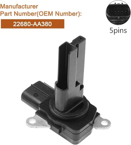 محول مستشعر تدفق الهواء مستشعر مستشعر مستشعر مستشعر مستشعر متوافق مع سوبارو فورستر Impreza WRX STI Crosstrek 08-16 22680AA380 22680-AA380 197400-5111 MOUNT MOUNT BASE in Kuwait