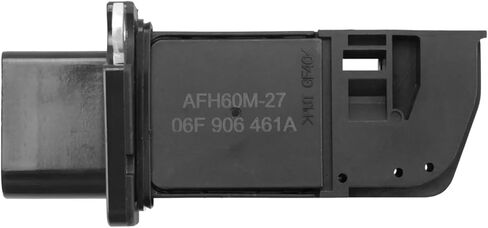 محول مستشعر تدفق الهواء 06F906461A مستشعر مقياس تدفق الهواء الكتلي MAF متوافق مع Audi A3 A4 -TT مقعد متوافق مع Skoda متوافق مع Octavia متوافق مع الجولف متوافق مع AFH60M -27 أ in Saudi Arabia