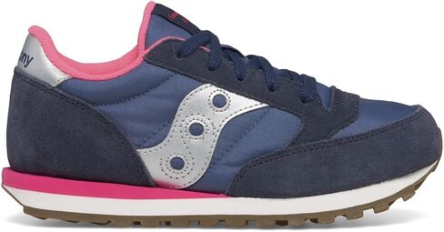حذاء رياضي Saucony Jazz Original (الطفل الكبير الصغير)، رمادي/أزرق/برتقالي، 2 US للجنسين in Saudi Arabia