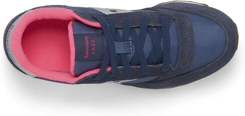 حذاء رياضي Saucony Jazz Original (الطفل الكبير الصغير)، رمادي/أزرق/برتقالي، 2 US للجنسين in Saudi Arabia