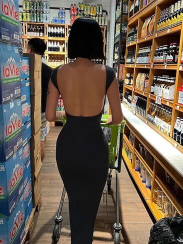 AYWA WOMENS SEXY LOCKLED MAXI DUSL in Kuwait