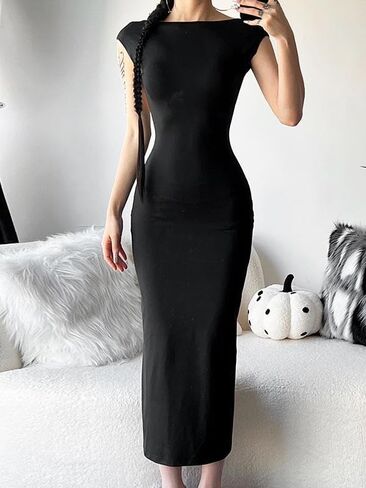 AYWA WOMENS SEXY LOCKLED MAXI DUSL in Kuwait