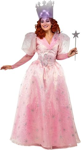 Rubies The Wizard of Oz: Glinda Costume for Adults, Women's Large in Saudi Arabia