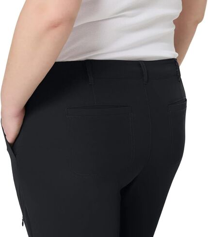 Kirkland Signature Women’s Travel Pant - فائدة جيب - حزام مرن in Saudi Arabia