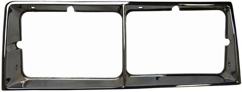ل Chevy for Celebrity Base/CL 1982-1983 Left Headlight Bezel Chrome Plastic 14026987 in Kuwait