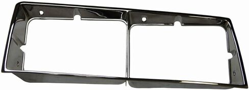 ل Chevy for Celebrity Base/CL 1982-1983 Left Headlight Bezel Chrome Plastic 14026987 in Kuwait