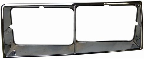 ل Chevy for Celebrity Base/CL 1982-1983 Left Headlight Bezel Chrome Plastic 14026987 in Kuwait