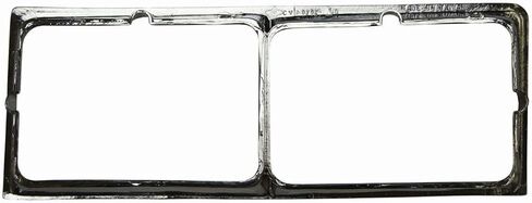 ل Chevy for Celebrity Base/CL 1982-1983 Left Headlight Bezel Chrome Plastic 14026987 in Kuwait