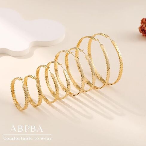 925 Sterling Silver Hoop Earrings for Women Hypoallergenic Heart Large Hoops Earrings Dainty Sterling Silver Heart Earring Hoops for Women 40/50/60/70mm in Saudi Arabia