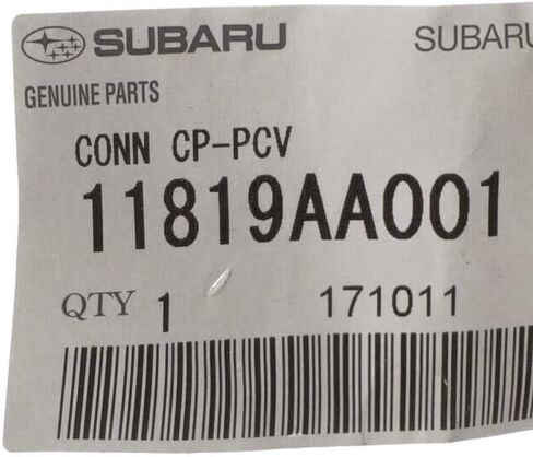 Subaru Impreza Wrx Forester STI PCV Valve & Connector Turbo OEM 11819AA001 أصلي OEM in Saudi Arabia