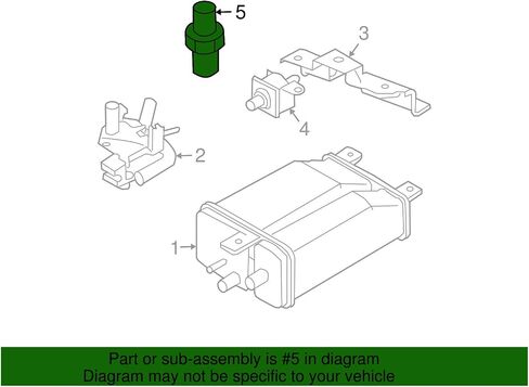 Subaru Impreza Wrx Forester STI PCV Valve & Connector Turbo OEM 11819AA001 أصلي OEM in Saudi Arabia