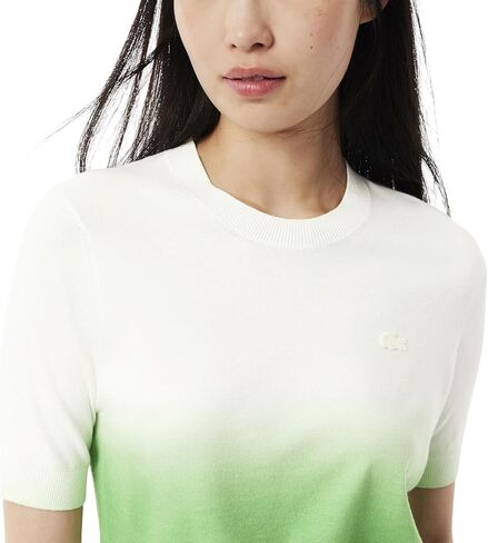 Lacoste Women's Ombre Effect Short Sleeve Top in Saudi Arabia