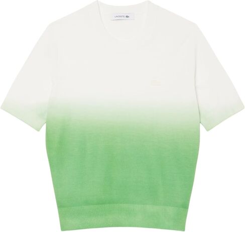 Lacoste Women's Ombre Effect Short Sleeve Top in Saudi Arabia