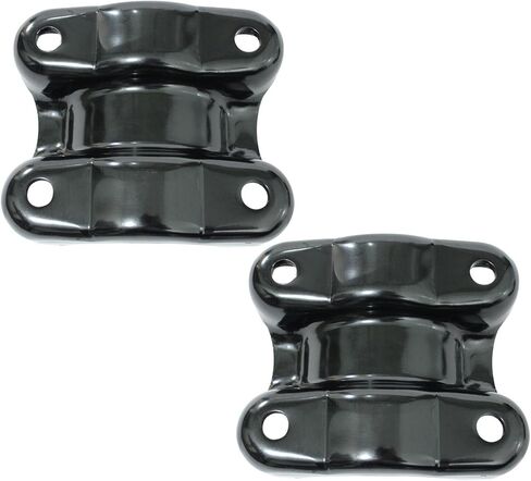 PartsFlow Pair Rear Leaf Spring U-Bolt Plate Compatible with Dodge Ram 1500 1995-1999 Ram 2500 3500 1995-2002 Replace 52038458 in Saudi Arabia