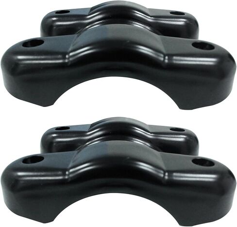PartsFlow Pair Rear Leaf Spring U-Bolt Plate Compatible with Dodge Ram 1500 1995-1999 Ram 2500 3500 1995-2002 Replace 52038458 in Saudi Arabia