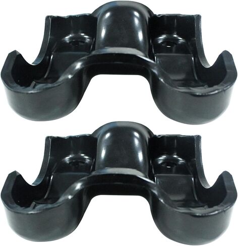 PartsFlow Pair Rear Leaf Spring U-Bolt Plate Compatible with Dodge Ram 1500 1995-1999 Ram 2500 3500 1995-2002 Replace 52038458 in Saudi Arabia