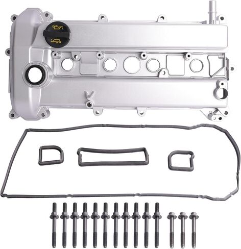 Mitzone ترقية صمام الألمنيوم أغطية مجموعة متوافقة مع Ford Fusion Escape Mercury Mariner Milan Lincoln MKZ 2.5L 3.5L 3.5L 2009-2012 9E5Z6582G 9E5Z6582E 9E5Z6582D 9E5Z6582C 9E5Z6582BB in Saudi Arabia