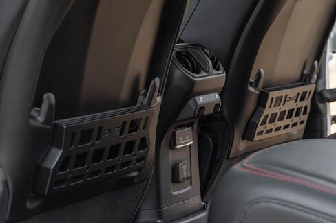 DV8 Offroad Seat Back Molle Pockets for 2018-2025 Jeep Wrangler & Gladiator Rubicon/Mojave | Replaces the Weak Factory Netting | Molle Design for Mounting Gear & Accessories | Black Powder Coat in Saudi Arabia