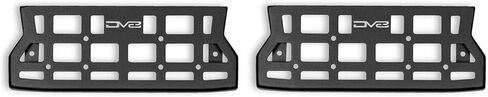 DV8 Offroad Seat Back Molle Pockets for 2018-2025 Jeep Wrangler & Gladiator Rubicon/Mojave | Replaces the Weak Factory Netting | Molle Design for Mounting Gear & Accessories | Black Powder Coat in Saudi Arabia