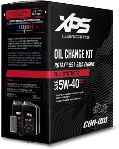 CAN-AM OEM Spyder 4T 5W-40 KIT FULL CHANTETIC DIOL THE ، 9779482 in Saudi Arabia
