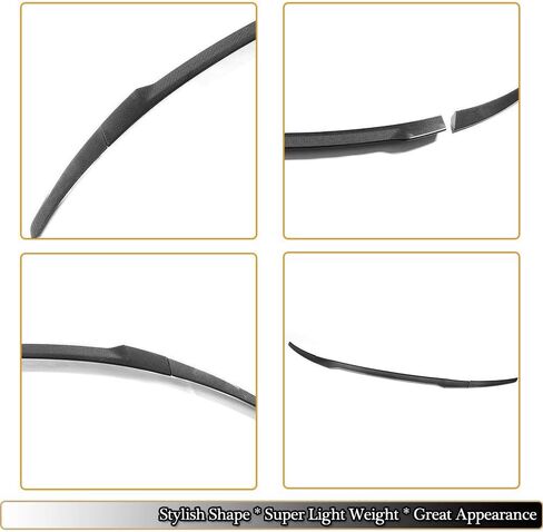 MCARCAR KIT R8 Carbon Fiber Trunk Spoiler for Audi R8 V8 V10 Hard-top Coupe 2008-2015 Rear Trunk Lid Boot Spoiler Wing Factory Outlet in Saudi Arabia